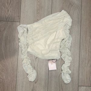 Never worn tags on Small SHEIN shimmery one shoulder top